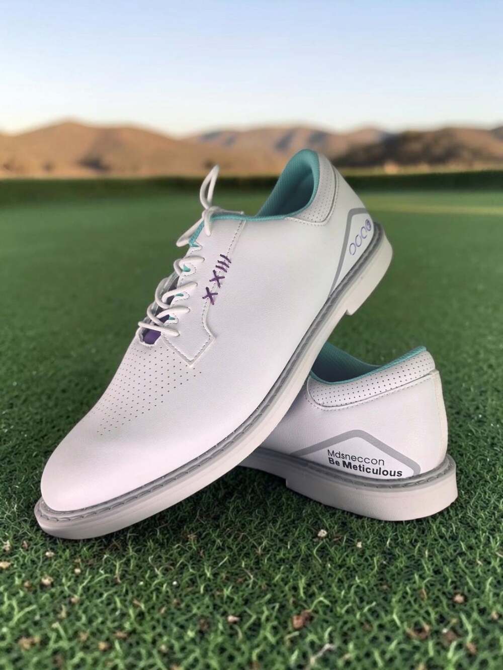 Mdsneccon Golf Shoes Size 46 White Be Meticulous